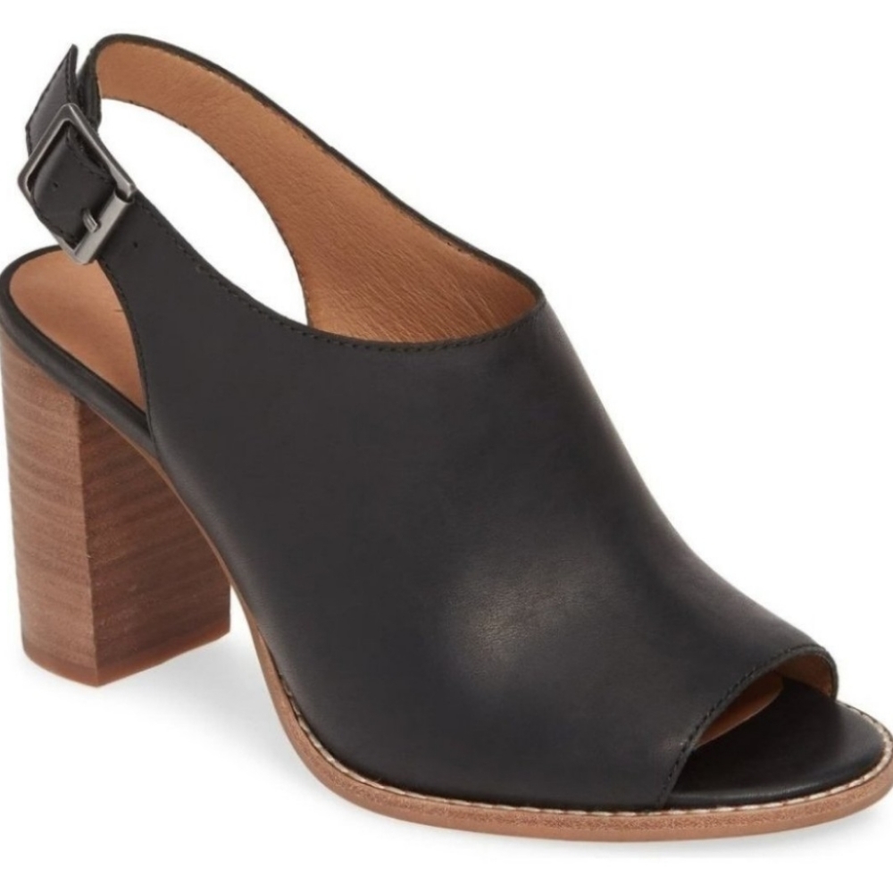Madewell Cary Sandal, black sz 8